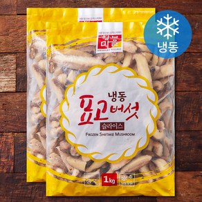 황보마을 표고버섯 슬라이스 (냉동), 2개, 1kg