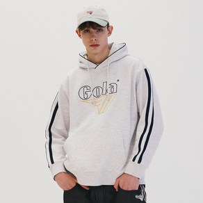 골라 TRACK LOGO SWEAT HOODIE WGLA6SAHDZ02