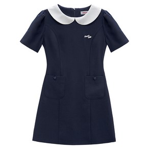 HEARTCLUB Round Collar Dress