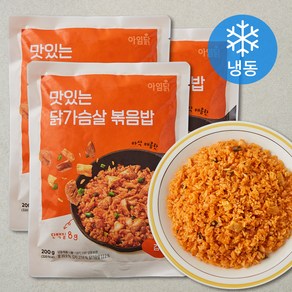 아임닭 맛있는 닭가슴살 볶음밥 김치 (냉동), 200g, 3개