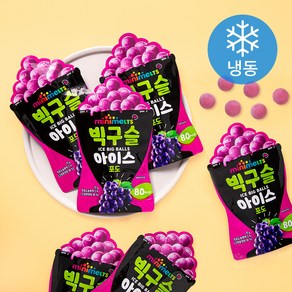 미니멜츠 빅구슬 아이스 포도 (냉동), 72g, 6개입, 1개
