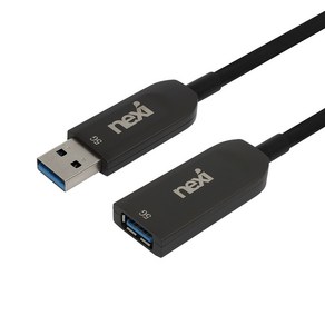 넥시 USB 3.1 Gen1 AOC AM-AF 연장 케이블 NX-U31MF-AOC-20M, 20m, 1개