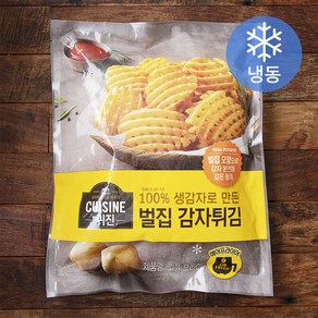 퀴진 와플 프라이 벌집 감자튀김 (냉동), 500g, 1개