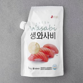 주비푸드 스시전용 생와사비, 1kg, 1개