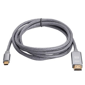 텐교 USB-C타입 HDMI 케이블, 1.8m, Gay, 1개