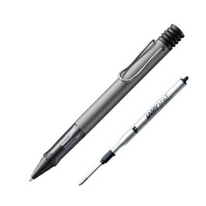 LAMY 알스타 볼펜 1.0mm + M16F 볼펜리필심 0.8mm, 볼펜(그래파이트), 리필심(검정), 케이스(랜덤발송), 1세트