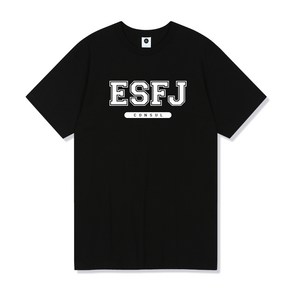 빌락트 MBTI 시리즈 ESFJ 18수 반팔 티셔츠