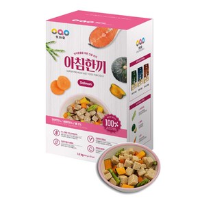 오아오 강아지 아침한끼 사료 20p, 연어, 1.2kg, 1개