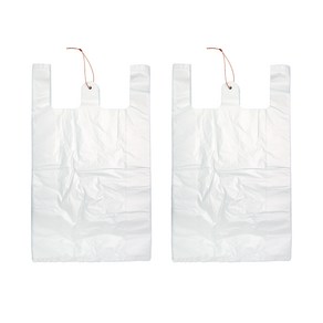 스위스녹스 손잡이 마트 비닐 봉투 유백, 12L, 200개