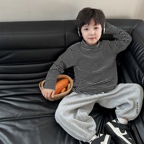 스타빈 남아용 데일리 루즈 반폴라 티셔츠