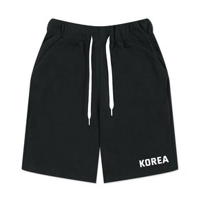 언탭트 빅사이즈 KOREA 엠블럼 트레이닝 반바지