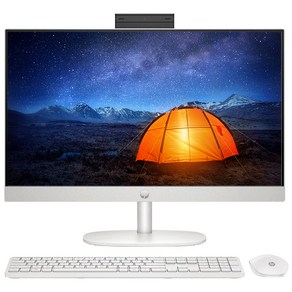 HP 2024 올인원 PC 코어Ulta5 인텔 13세대, shell white, 8GB, 512GB, Fee DOS, 24-CR1000KL