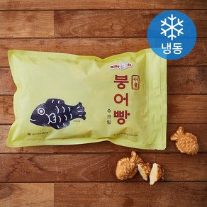 밀키요 서울 붕어빵 슈크림 (냉동), 500g, 1개