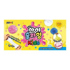 아모스 아이슬라임 Kids 70g x 8종 세트, 혼합색상, 1세트