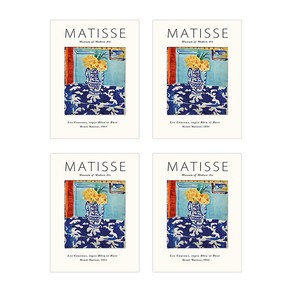 블럭마트 Heny Matisse 포스터 TYPE4 4p