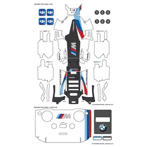 DJI 미니2 스킨 랩핑 데칼 스티커