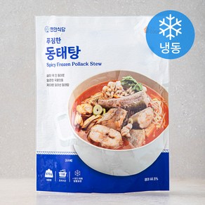 연안식당 푸짐한 동태탕 (냉동), 670g, 1팩