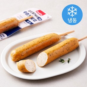 굽네 닭가슴살 그릴 후랑크 꼬치 마늘 (냉동), 70g, 10팩