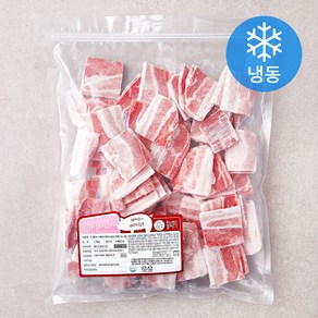 푸드랩플러스 스페인산 간편구이 삼겹살 지퍼백 (냉동), 1kg, 1팩