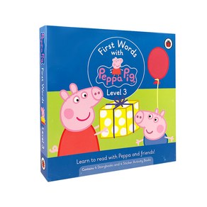 Fist Wods with Peppa Pig Level 3 Papeback 4종 + Activity 4종 영국판, 페파피그