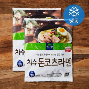 면사랑 차슈돈코츠라멘 1인분 (냉동), 285g, 2개