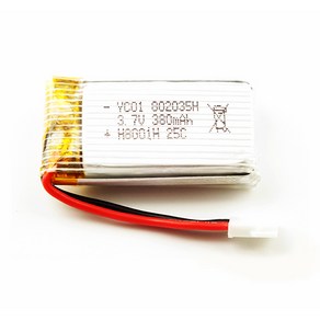 레프리카 Eagle-S2F 폴더드론 3.7v 리튬폴리머 배터리 350mAh CNP140186