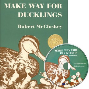 베오영 퍼핀 스토리타임 Make Way fo Ducklings Papeback + CD, 제이와이북스