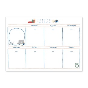 모노라이크 오디너리 데이즈 A4 위클리 플래너