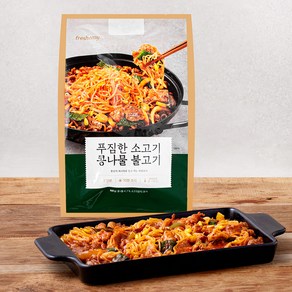 프레시지 푸짐한 소고기 콩나물 불고기, 600g, 1개