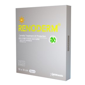 RENODERM 레노덤 센텔라트리트먼트 UV프로텍션 재생밴드 10p, 10개