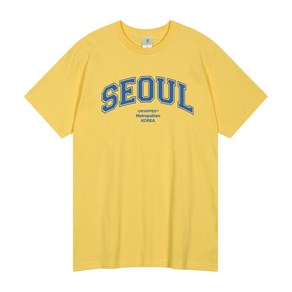 언탭트 남여공용 SEOUL 16수 반팔 티셔츠