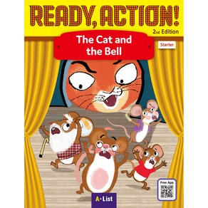 Ready Action 2E State : The Cat and the Bell 드라마북 + 워크북 + 프리앱 세트, ALIST