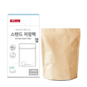 생활을그리다 스탠딩 종이 저장팩 대 1000ml 30p