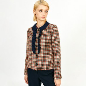 뎁 여성용 Single button Check Jacket DECMA5002M