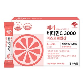 동화약품 메가 비타민C 3000 아스코르빈산, 1개, 270g