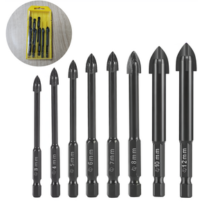 엠클립스 만능 드릴비트 3mm 4mm 5mm 6mm 7mm 8mm 10mm 12mm 8pc, 1세트, 본품(배터리없음)