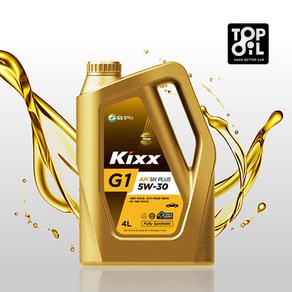 KIXX G1 SP 5W30 킥스 가솔린 엔진오일, KIXX G1 5W30 4L + 1L 3개, 1개, 4L