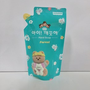 아이깨끗해 핸드솝 숲 속 산책향 200ml 4개