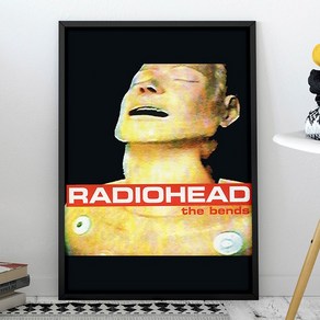 포스터나인 라디오헤드 톰요크 Radiohead 포스터 인테리어 브로마이드 액자, 05_라디오헤드, 1개