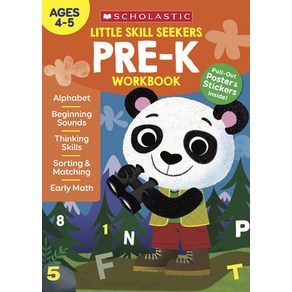 Little Skill Seekes: Pe-K Wokbook Papeback, Scholastic Teaching Resouces