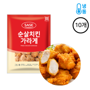 순살치킨가라게 1KG사세 BOX(10), 1kg, 10개