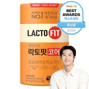 종근당 락토핏 생유산균 코어, 120g, 1개