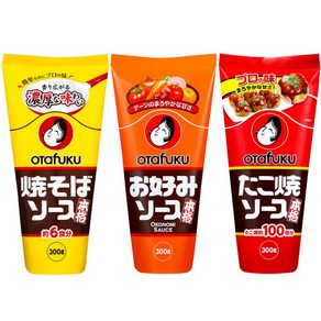 오타후쿠 소스 오꼬노미 타코야키 야끼소바 3종, 1개, 오타후쿠 타코야키 소스, 300g