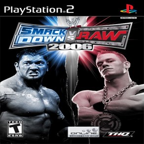 플레이스테이션 PS2 WWE 스맥다운 2006중고게임시디, WWE 스맥다운 2006설명서만없는