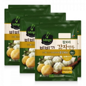 제일제당 비비고 찰보리 감자만두, 600g, 6개