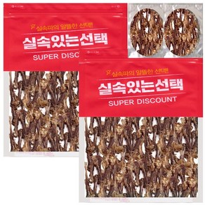 실속있는선택 오리뼈간식 대용량 500g+100g 껌