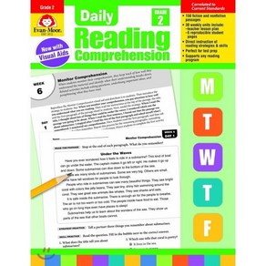 Daily Reading Compehension Gade 2 Teache Edition, Evan-Moo Educational Publi...