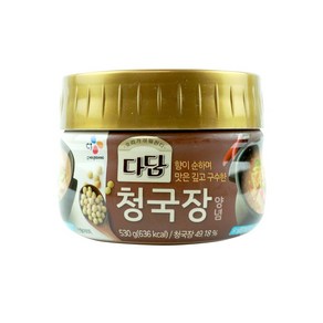 [CJ] 다담 청국장 530g, 1개