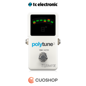 TC Electonic Polytune 3 폴리튠3 기타 페달튜너, 1개