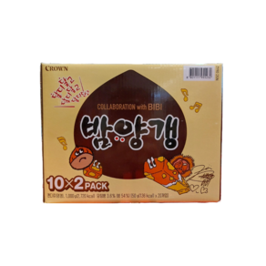 크라운 콜라보 비비 밤양갱, 20개, 50g